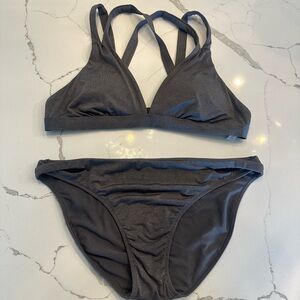 Athleta Bikini - Gray - Large